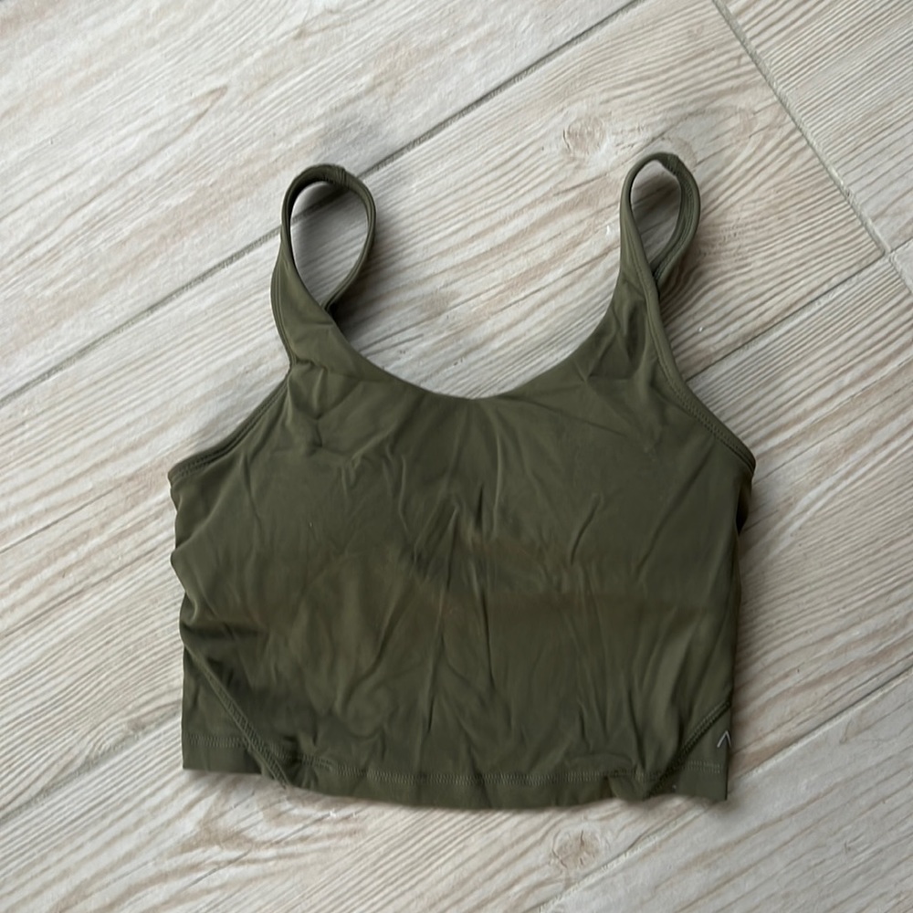 ACTA Wear Army green padded, athletic top